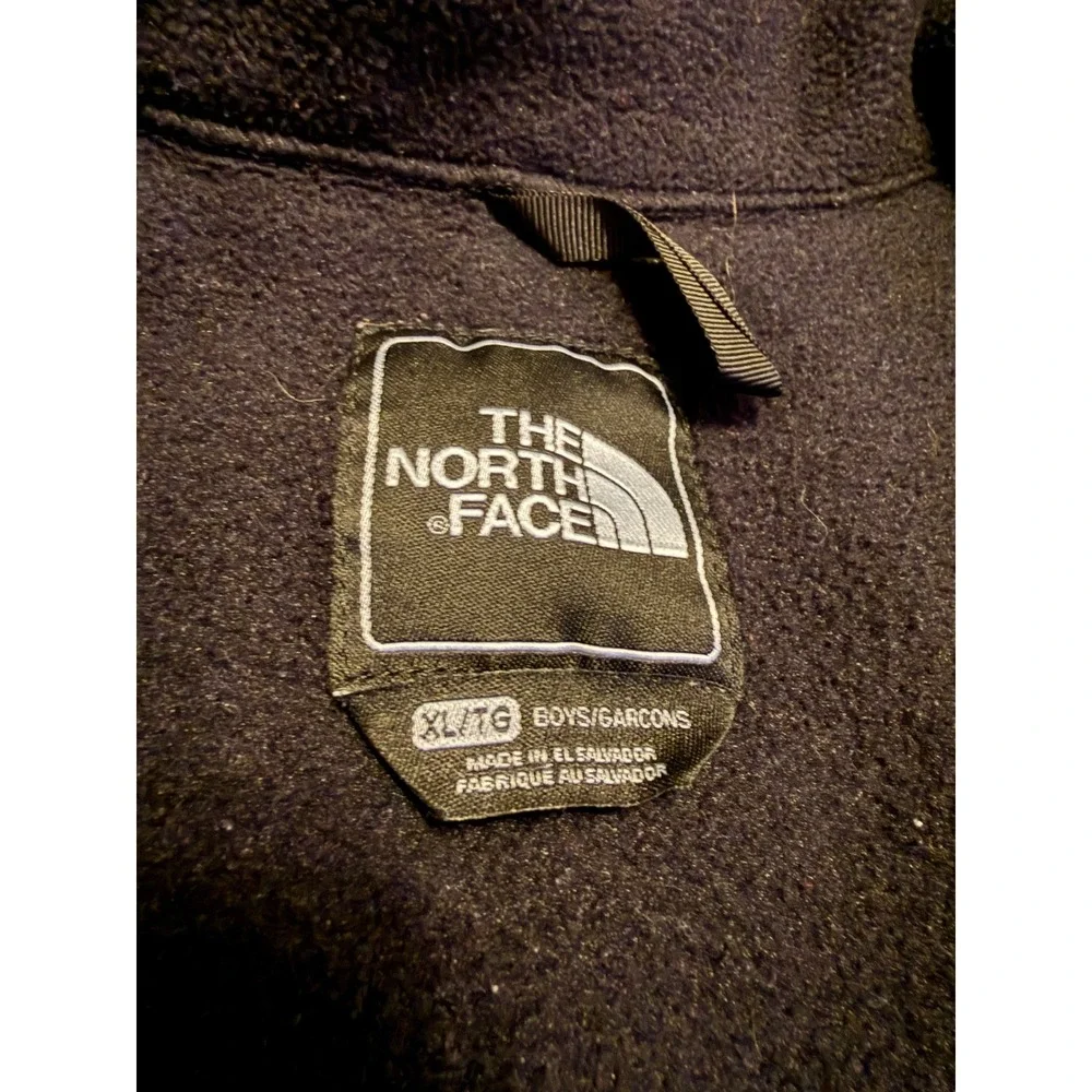 The North Face Black Fleece Jacket‎ Boys XL Boys Regular Fit Full Zip